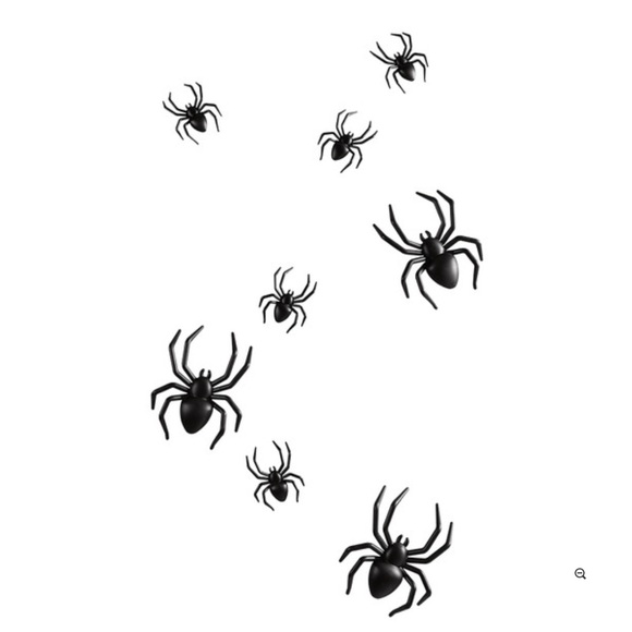 🕸️🕷️ Halloween Wall Mounted Spider Set - Picture 5 of 5